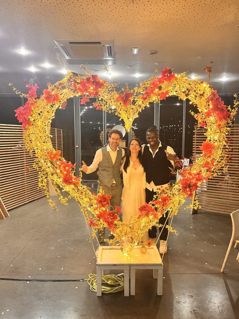 DJ Lexvolution avec Justine & Joep — mariage 2026