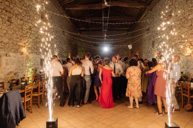 Dancefloor sous les étincelles froides